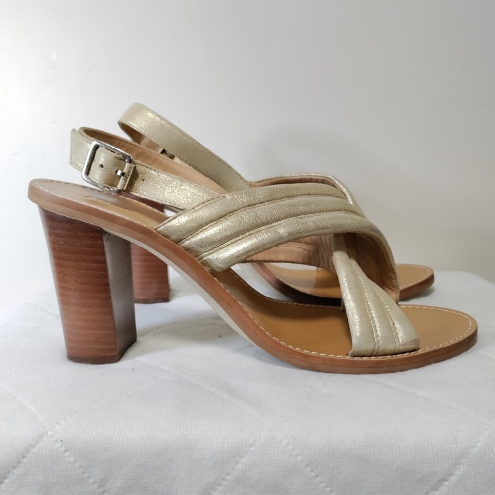J.Crew Leather Strap Sandals 12